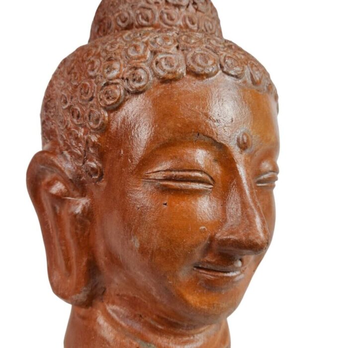 Thai Buddha Terra Head_2