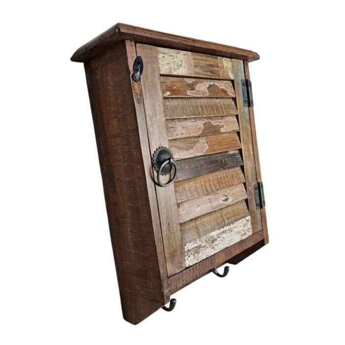 Wooden Key Cabinet Wall Hanging_3 Wooden Key Cabinet Wall Hanging_3