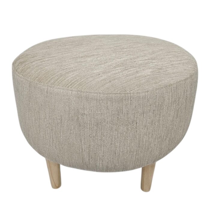 Aurora Ottoman Round Front Top Round Aurora Ottoman