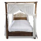 Carved Mandala Bed