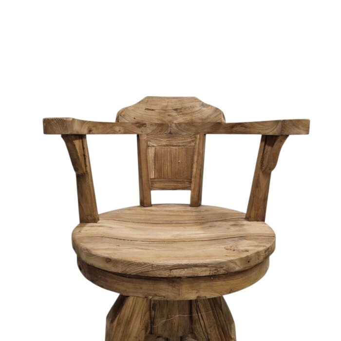 Ivar Arms Swivel Bar Chair Front Close Ivar Arms Swivel Bar Chair Front Close