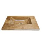 Modern Teak Basin Front