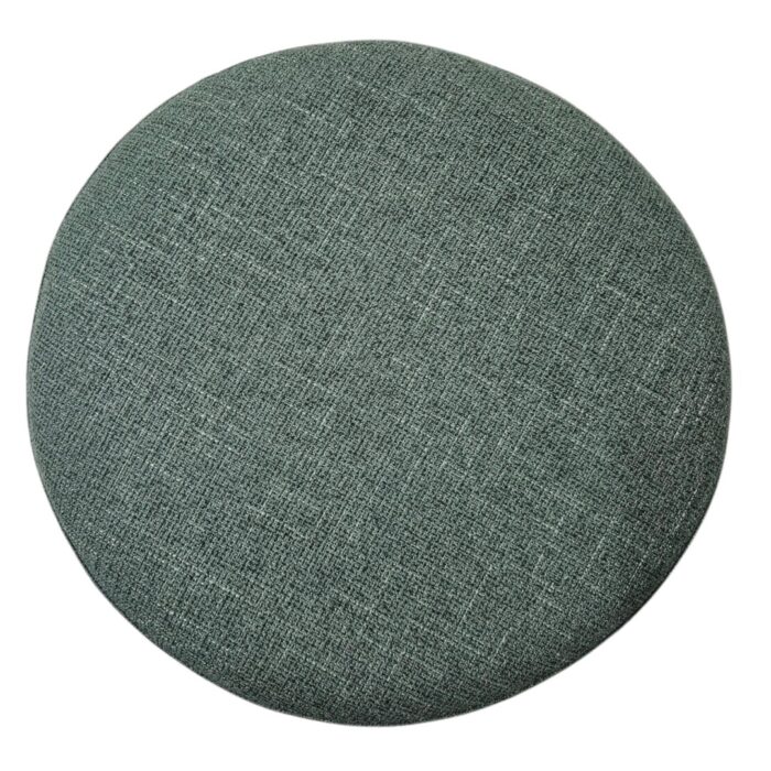 Round Sage Ottoman