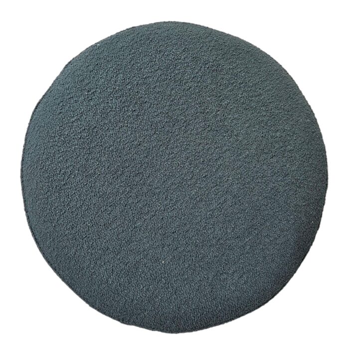 Round Navy Ottoman URF2001A top Round Olive Ottoman