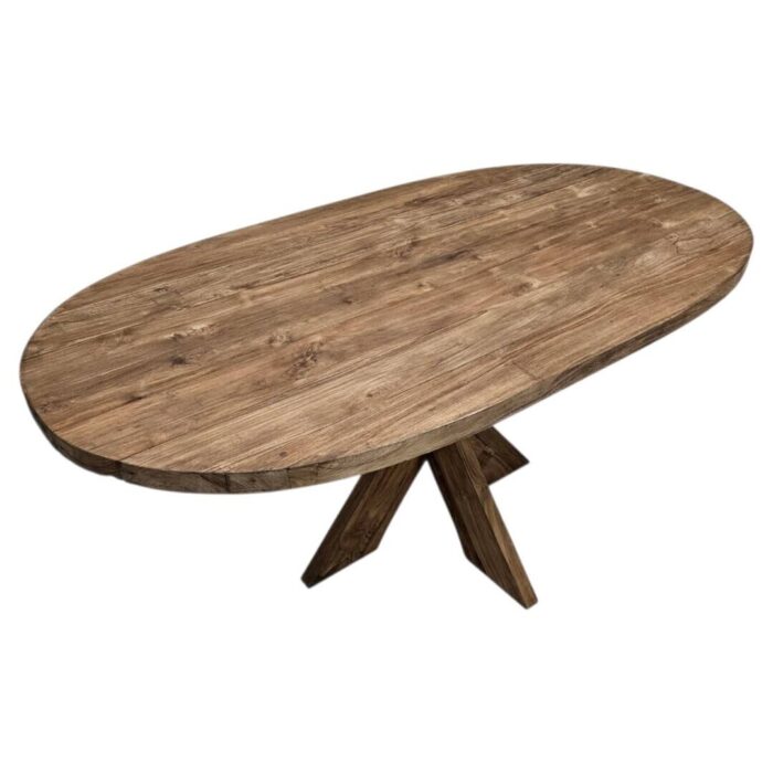 Rustic Teak Dining Table_1 Rustic Teak Dining Table_1