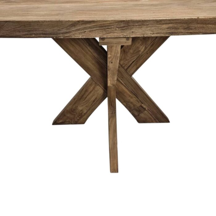 Rustic Teak Dining Table_2 Rustic Teak Dining Table_2