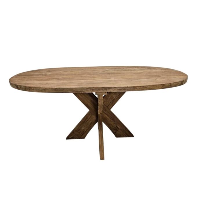 Rustic Teak Dining Table_3 Rustic Teak Dining Table_3