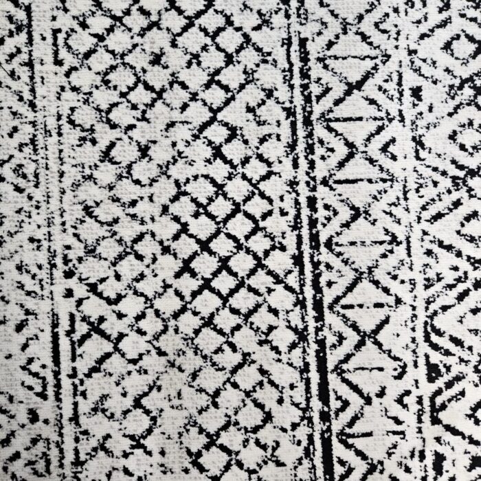 Silkie Tribal Carpet FOF0060 Close Up Angle Silkie Tribal Carpet