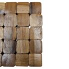 Teak Square Coaster Close