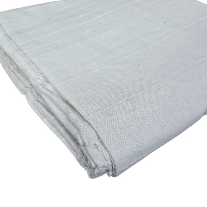 White Cotton Throw White