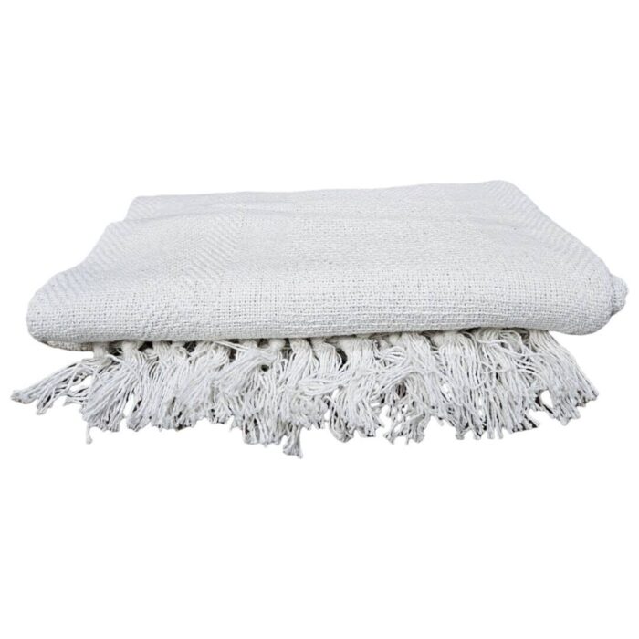 White Throw White Throw