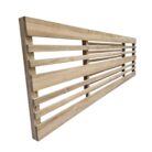 Kersen Teak Headboard New Queen Side