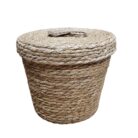 Decorative Basket With Lid