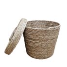 Decorative Basket With Lid