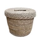Decorative Basket With Lid