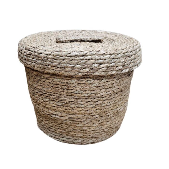 Decorative Basket With Lid