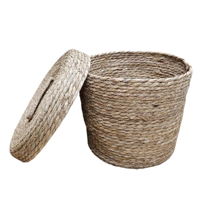 Decorative Basket With Lid