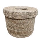Decorative Basket With Lid