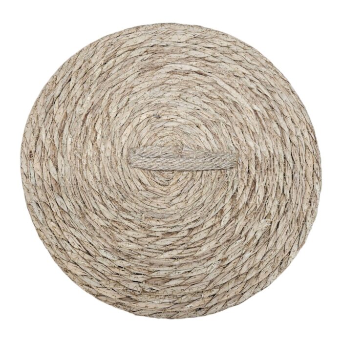 Natural Basket With Lid 36 x 27 cm Lid Decorative Basket With Lid
