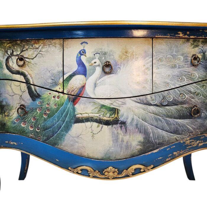Peacock Console Table