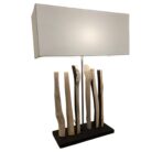 Wooden Table Lamp