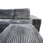 Boneless Nova L-Shaped Couch Close Front