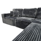 Boneless Nova L-Shaped Couch Side Close Up