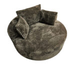 Boneless Snug Chair Top Mocha Side