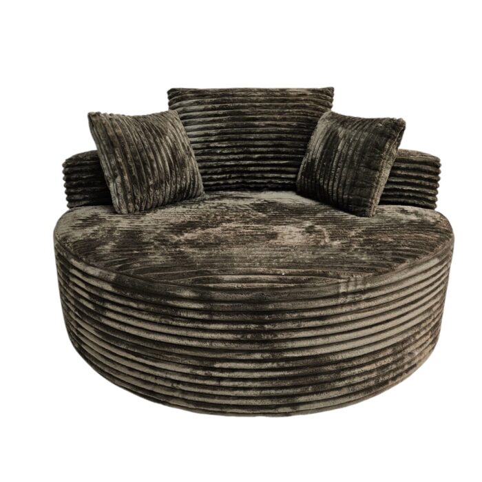 Boneless Snug Chair Top Mocha Top Front