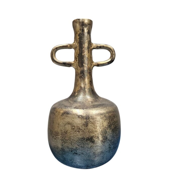 Elio Aged Gold Vase Main KMH18019 Elio Iron Vase