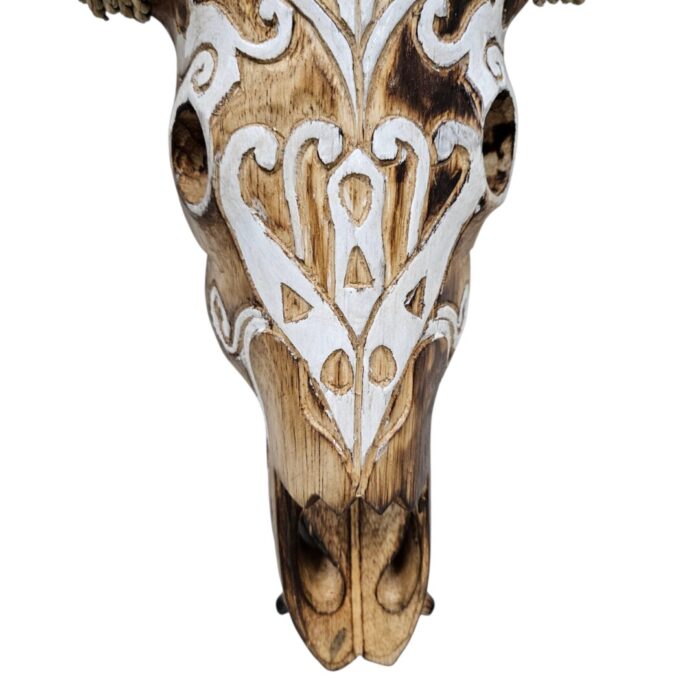 Tribal Skull Buffalo BEF0001SML Close up Tribal Skull Buffalo BEF0001SML Close up