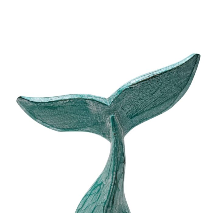 Whale Tsil Wide Green Wash SAN0007 Close Up