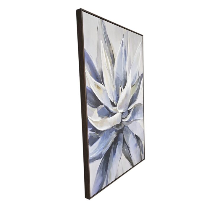 Aloe Green Textured Wall Art FCL7832 Side Aloe Green Textured Wall Art FCL7832 Side