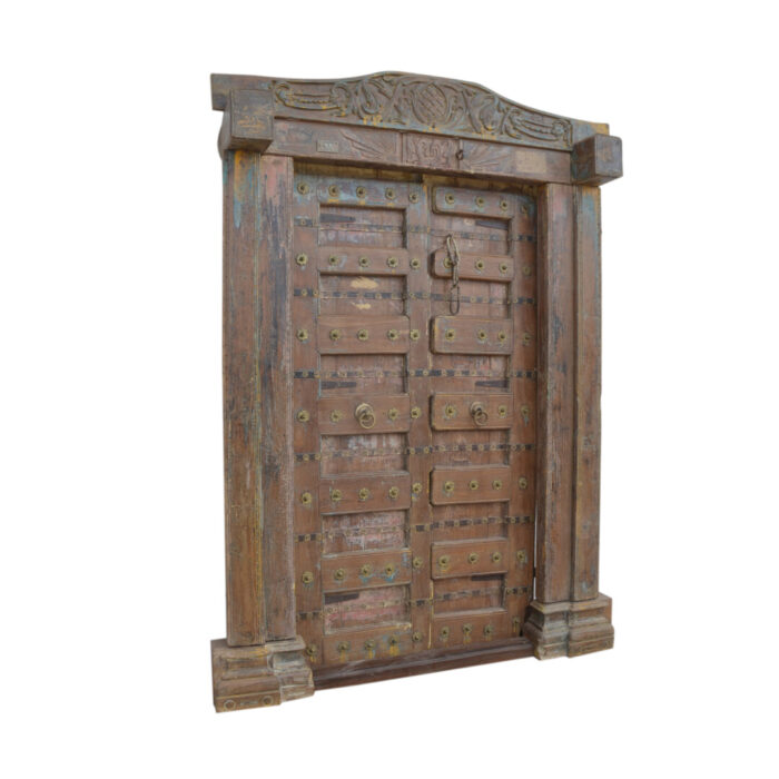 KMF34117 Wooden Indian Door Main Side