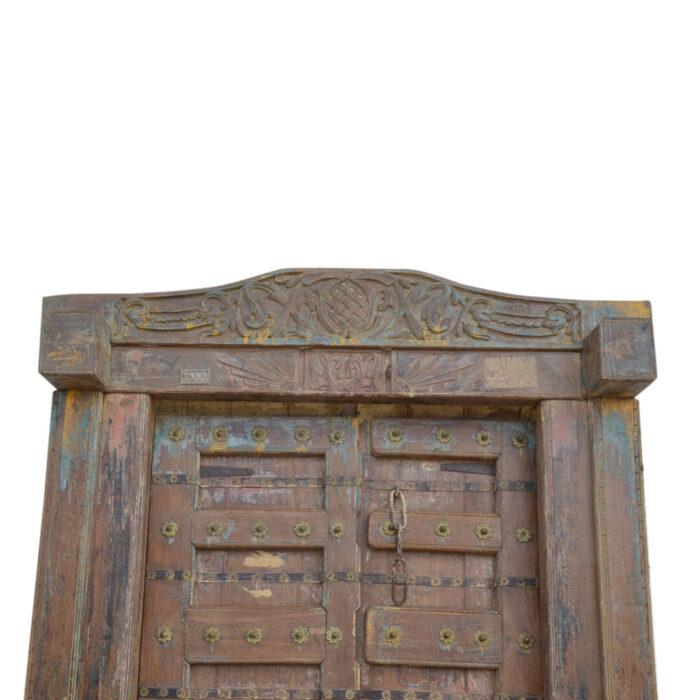 KMF34117 Wooden Indian Door Main Top