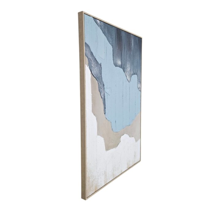 Ocean Bliss Textured Wall Art FCL7822 Side