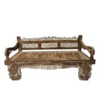 Ornate Carved Bench BEB6598