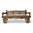 Ornate Carved Bench BEB6598 Main