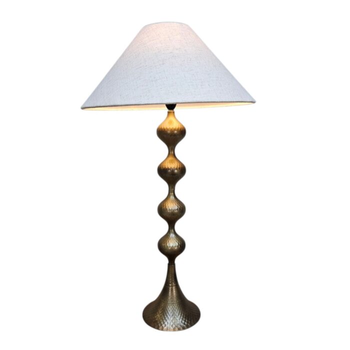 Rohini Gold Lamp With Shade TWL1240 Main On Rohini Gold Lamp With Shade TWL1240 Main On
