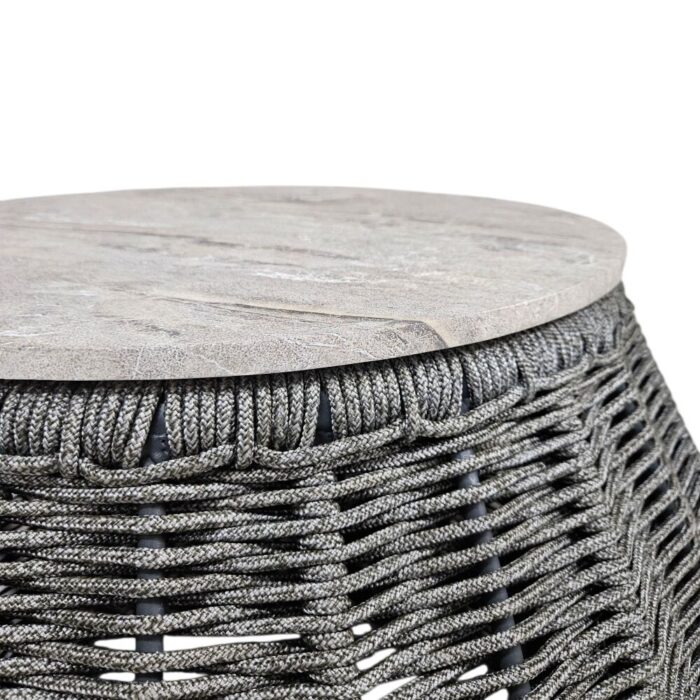 Sundown Round Patio Side Table Main Front Side Sundown Round Patio Side Table Main Front Side