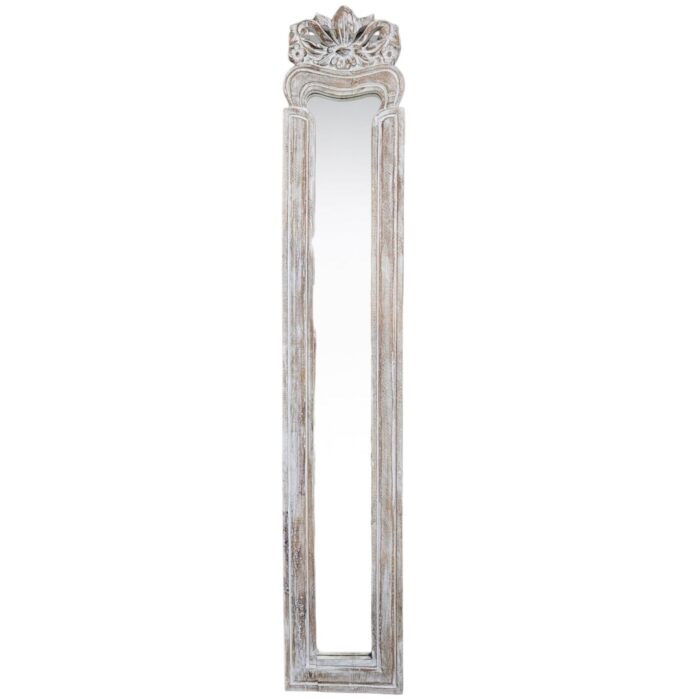 Amalie Wall Mirror MAD0960B Designer white accent mirror