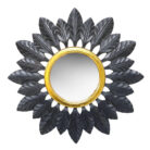 Tropical sunburst wall mirror