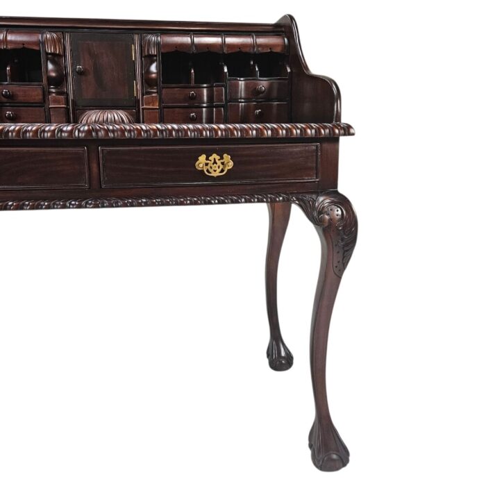Chippendale Escritoire Desk BUA0233 Close Side