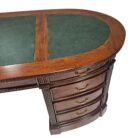 Mahogany Desk Oval