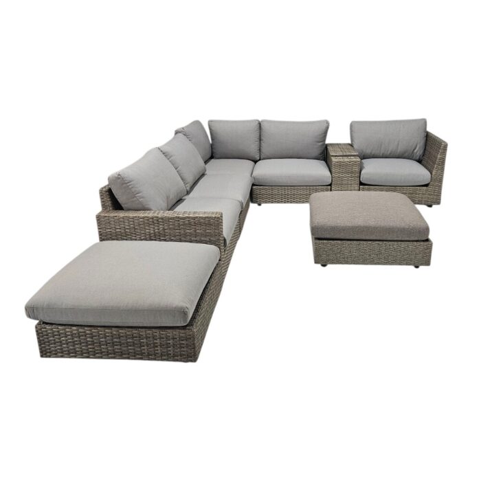 Monza Patio Lounge Set Front Monza Patio Lounge Set