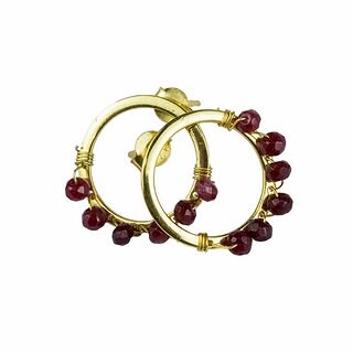 Ruby Earring Set_3 Ruby Earring Set_3