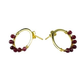 Ruby Earring Set_4 Ruby Earring Set_4