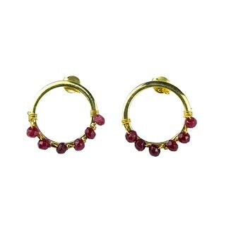 Ruby Earring Set_5 Ruby Earring Set_5