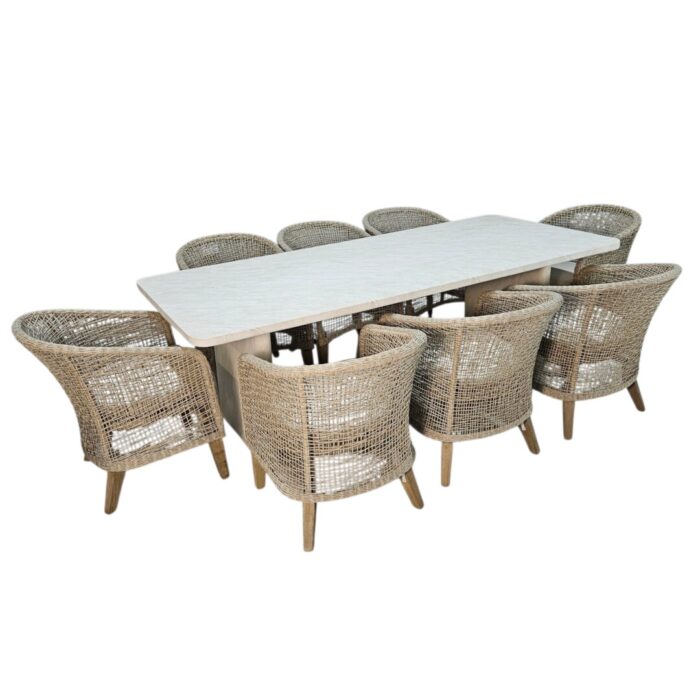 Skylar Dining Patio 9pc Set Side Skylar Dining Patio 9pc Set Side