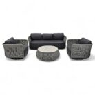 Sundown 4pc Lounge Patio Set